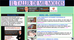 Desktop Screenshot of eltallermilmoldes.com